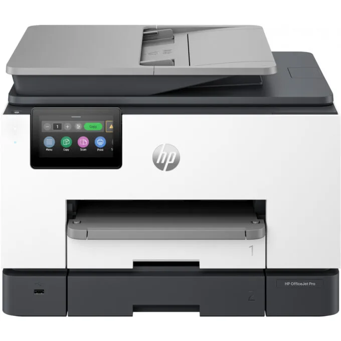 HP OfficeJet Pro 9132e - 4-in-1 Color Inkjet A4 Printer - Grey, Wi-Fi, Ethernet, ADF, Duplex, HP+ — image 1