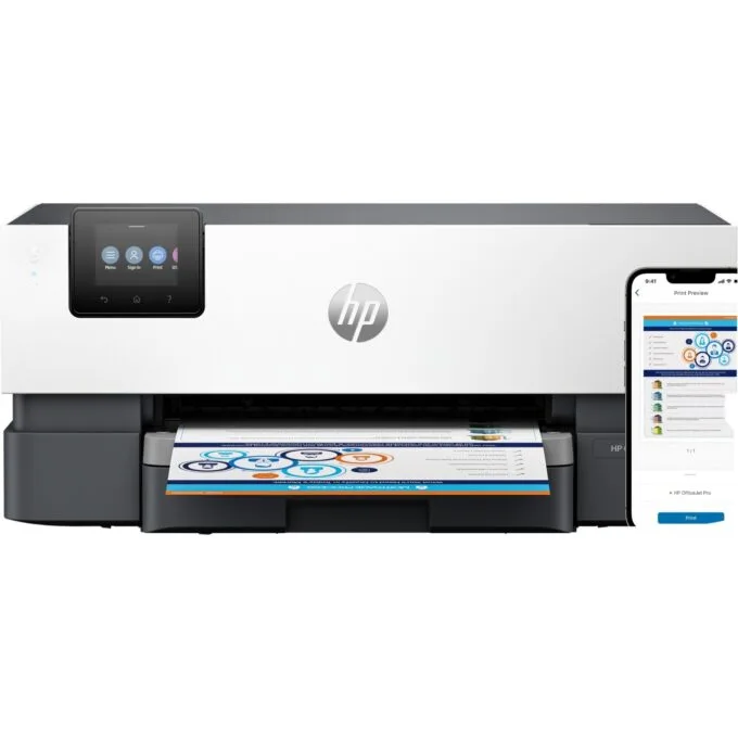 HP OfficeJet Pro Inkjet Printer - 9110b - A4 LAN WLAN Duplex — image 1