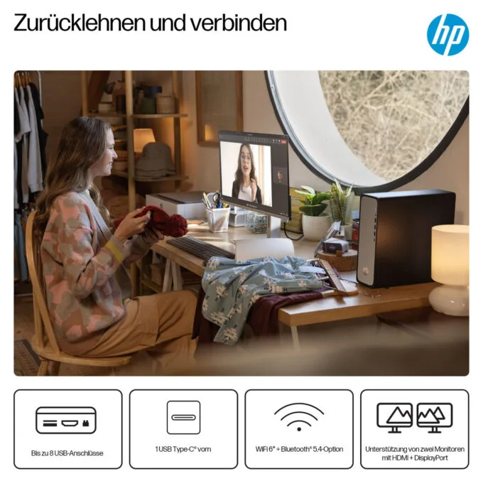 HP OmniDesk Slim S03-0475ng i7-14700 16GB 1TB SSD Windows 11 schwarz — image 7