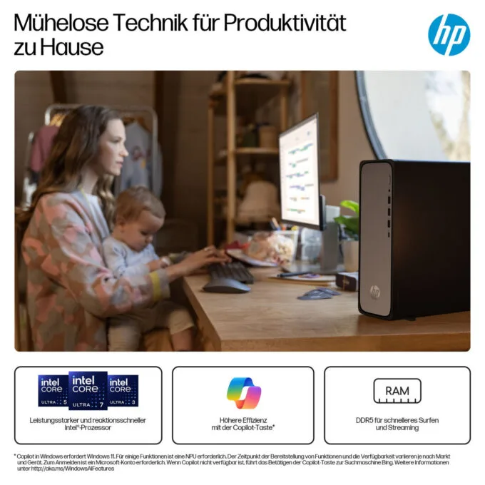 HP OmniDesk Slim S03-0475ng i7-14700 16GB 1TB SSD Windows 11 schwarz — image 9