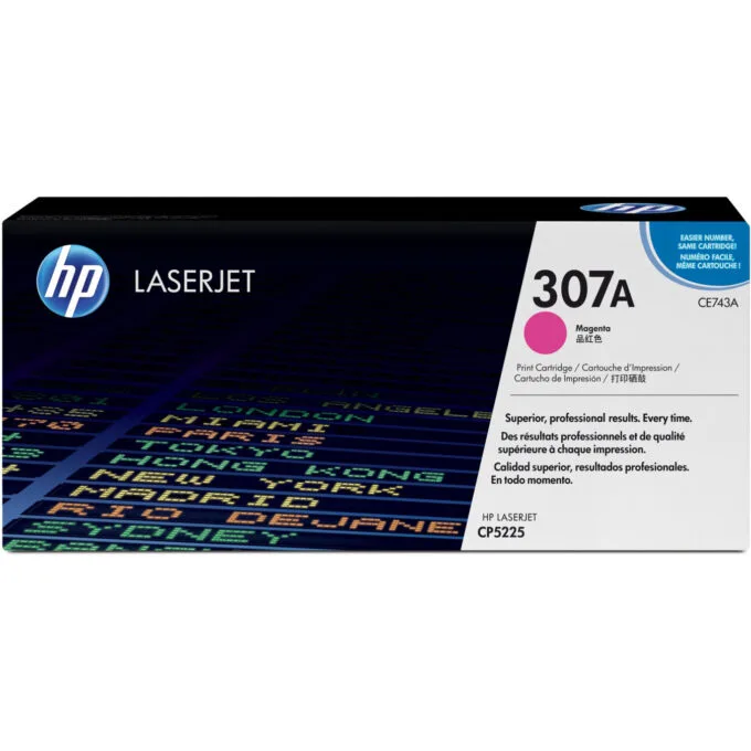 HP Original Colour LaserJet Toner CE743A - Magenta, 7,300-page Yield, 1-pack — image 1