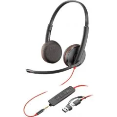 HP Poly Blackwire 3225 Stereo USB-C Headset - 3225