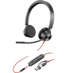 HP Poly Blackwire 3325 USB-C Stereo Headset 214016-01