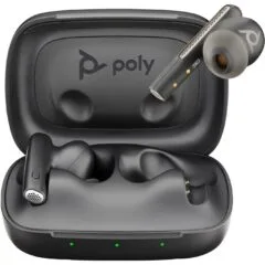 HP Poly Bluetooth Headset Voyager Free 60 UC USB-C Black - Voyager Free 60 UC -