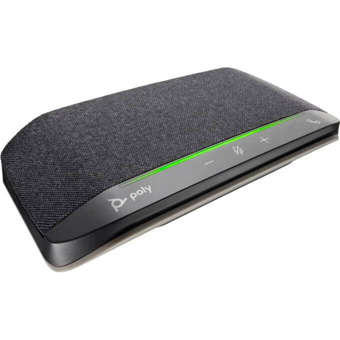 HP Poly Sync 10 Conference Speaker - SY10 - Silver, USB-A/USB-C — image 2