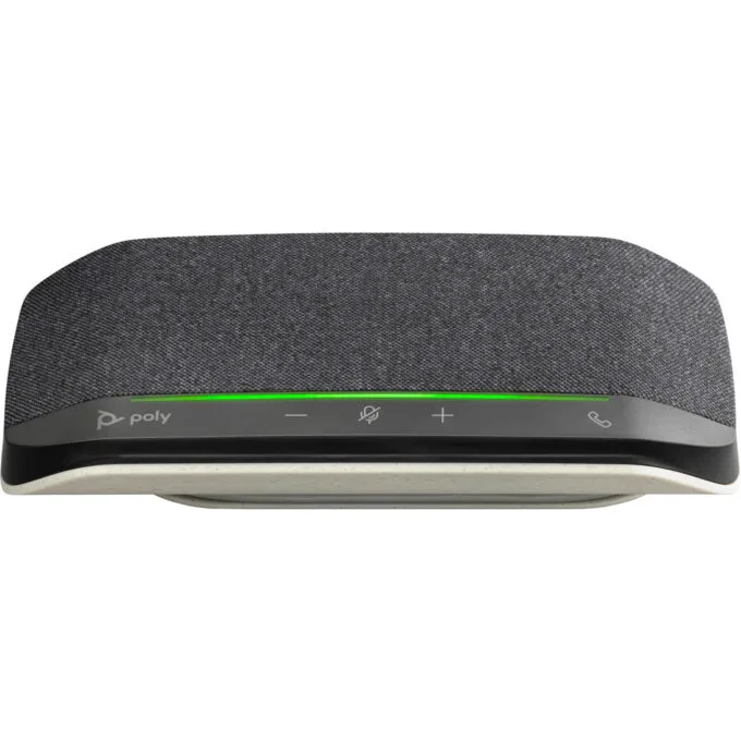 HP Poly Sync 10 Conference Speaker - SY10 - Silver, USB-A/USB-C — image 1