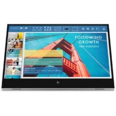 HP Portable Monitor - E14 G4 - IPS panel, USB-C, 5 ms