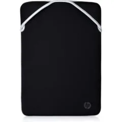 HP Reversible Protective Sleeve - Black-Silver, 14.1in