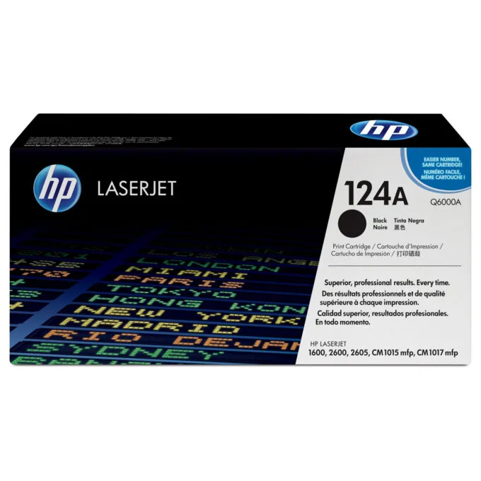 HP Toner 124A Q6000A Schwarz — image 2