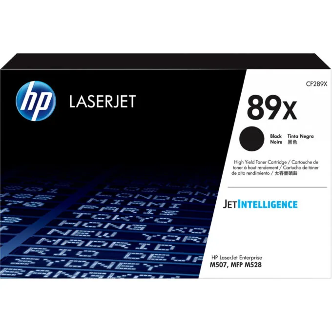 HP Toner 89X (CF289X) - Original High-Yield Black Toner, 10,000-page Yield — image 1
