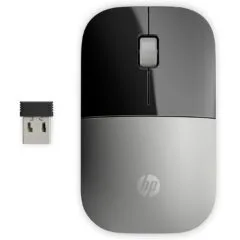 HP Wireless Mouse Z3700 - Z3700 - Wireless, Silver, Compact & Portable