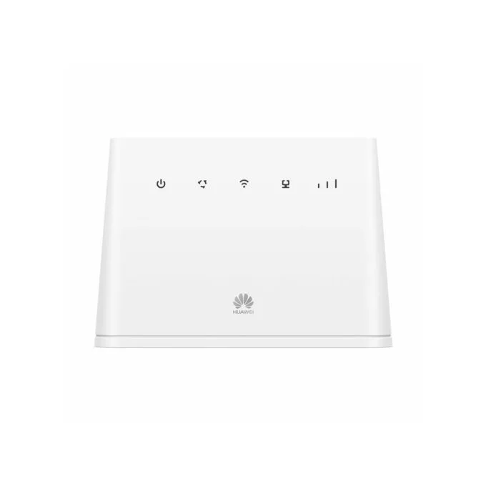 Huawei B311-221 - 4G LTE Router, Single-band 2.4 GHz Wi-Fi 4 (300 Mbps), Gigabit LAN, RJ-11, White — image 1