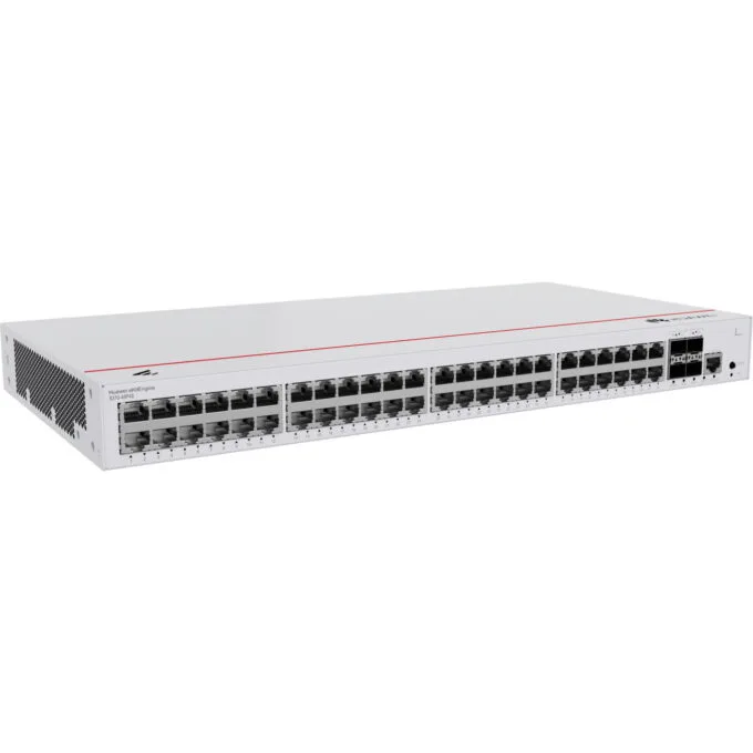 Huawei eKit S310-48P4S - Managed L3 48-Port Gigabit PoE Switch, 380W PoE Budget, Grey, 1U Rackmount — image 3