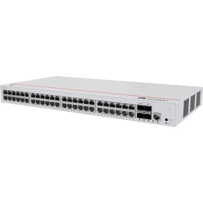 Huawei eKit S310-48P4S - Managed L3 48-Port Gigabit PoE Switch, 380W PoE Budget, Grey, 1U Rackmount — image 4