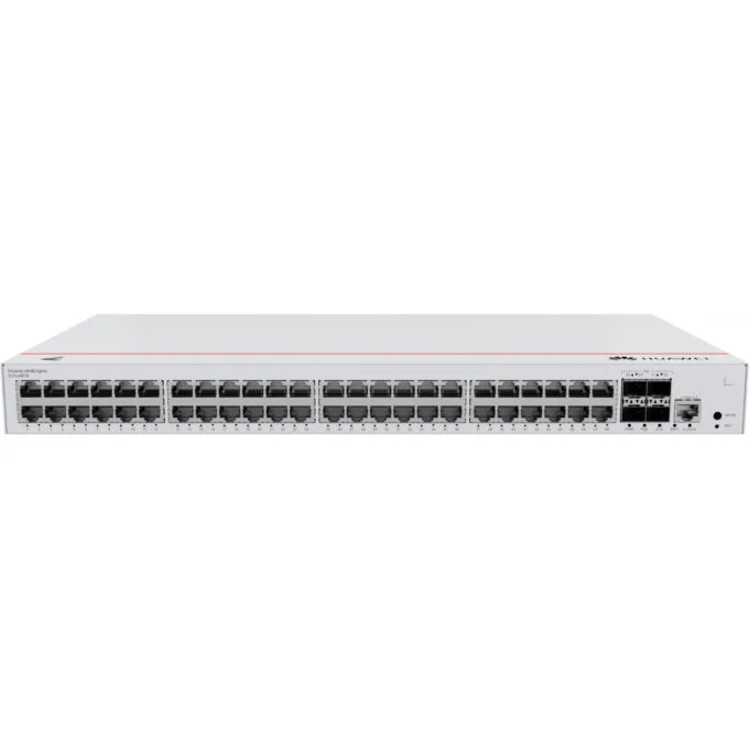 Huawei eKit S310-48P4S - Managed L3 48-Port Gigabit PoE Switch, 380W PoE Budget, Grey, 1U Rackmount — image 1