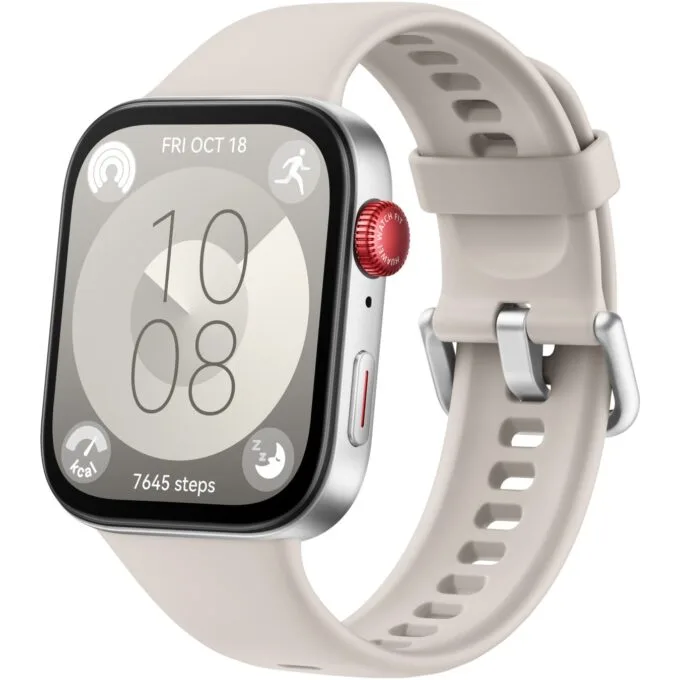 Huawei Watch Fit 3 - White - 1.82" AMOLED display, GPS, Wi-Fi, 5 ATM — image 1