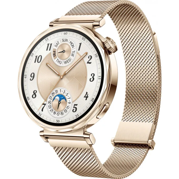 Huawei Watch GT5 - Jana-B19M - 41mm Gold, 1.32-inch AMOLED, Stainless Steel, 7-Day Battery — image 3