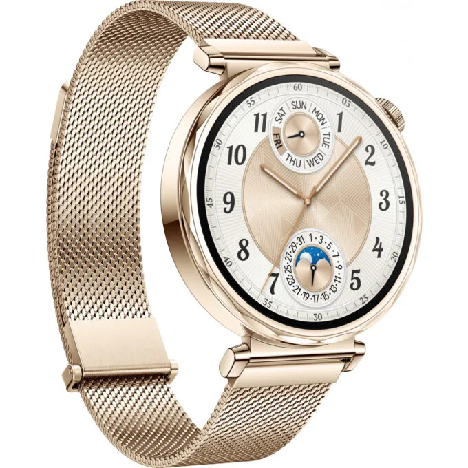 Huawei Watch GT5 - Jana-B19M - 41mm Gold, 1.32-inch AMOLED, Stainless Steel, 7-Day Battery — image 5