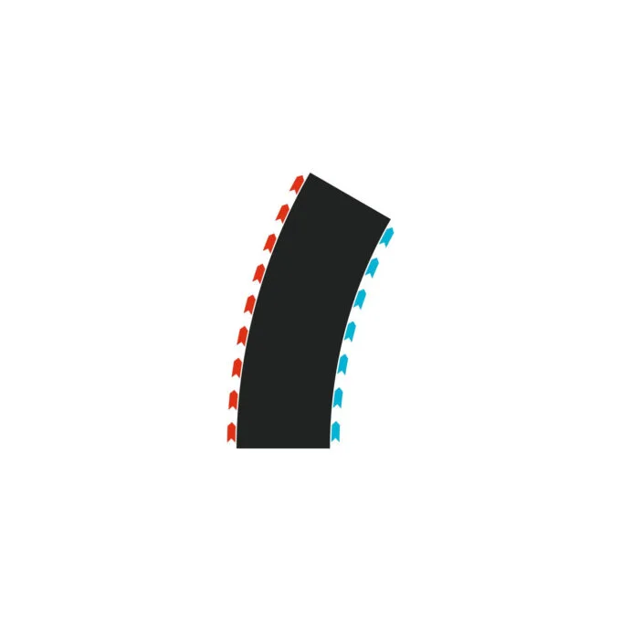 HYBRID Curves radius 30°, racetrack — image 2