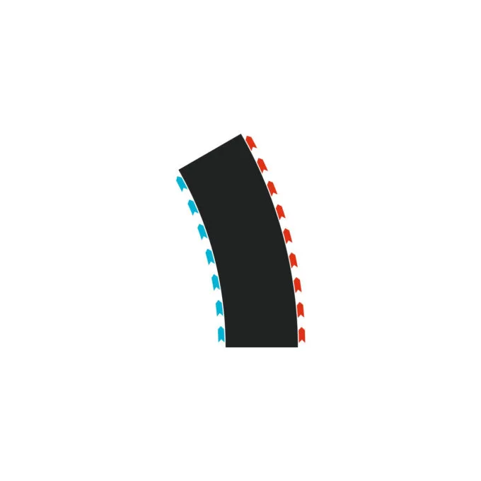 HYBRID Curves radius 30°, racetrack — image 1