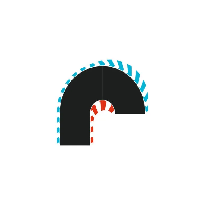 HYBRID hairpin curve 180° L R - racetrack — image 2