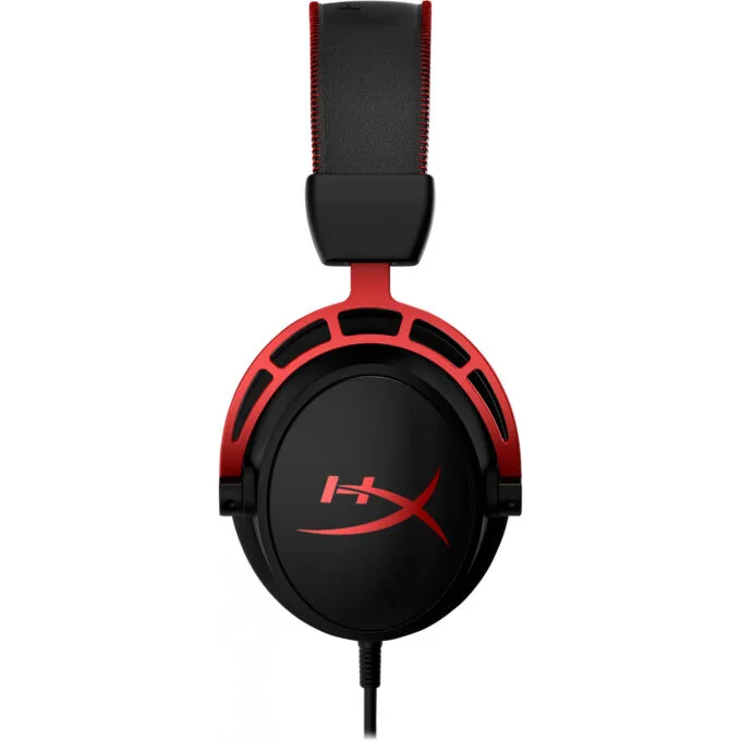 HyperX Cloud Alpha Gaming Headset - Wired Over-Ear Closed - Black/Red — image 5