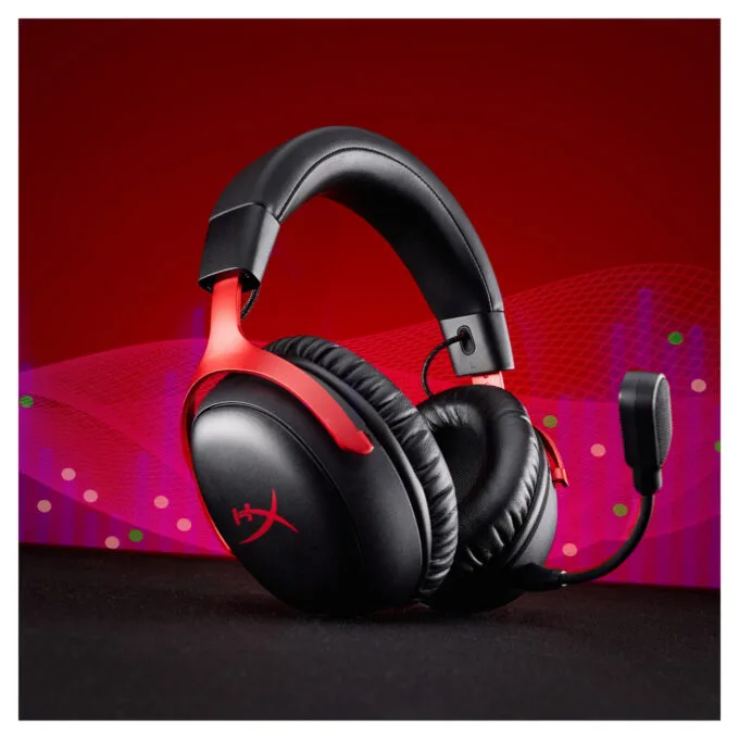 HyperX Cloud III S Wireless Gaming Headset black — image 2