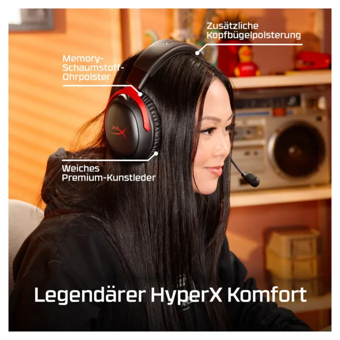 HyperX Cloud III S Wireless Gaming Headset black — image 13