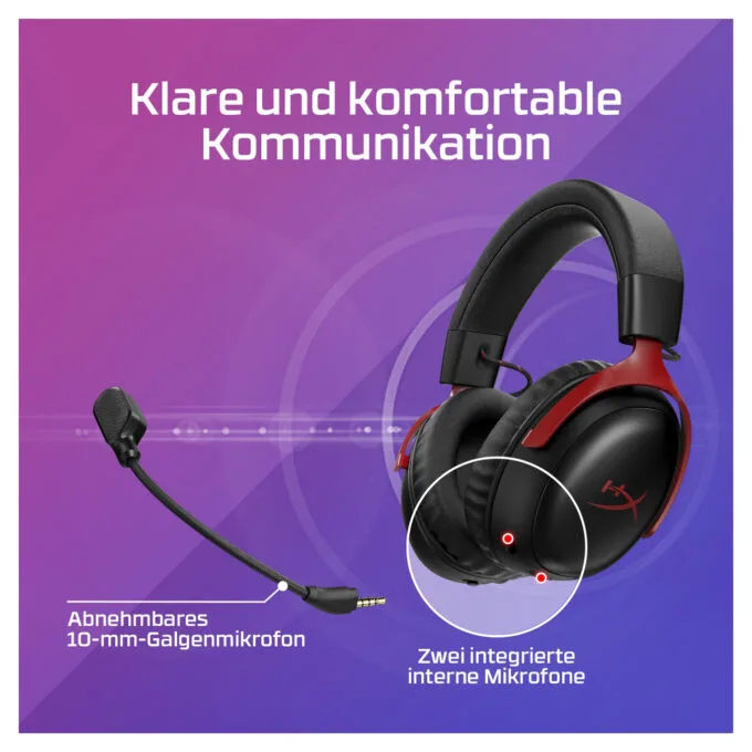 HyperX Cloud III S Wireless Gaming Headset black — image 17