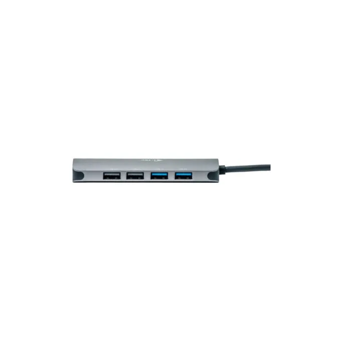 i-tec Metal Nano USB-C Dock - 2×HDMI, 100W Power Delivery, Silver, Dual Display, USB 3.2 Gen1 — image 3