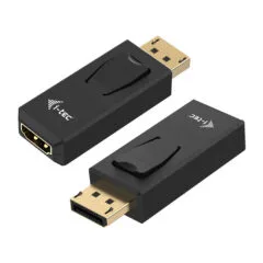 i-tec Passive DisplayPort to HDMI Adapter - Black - Up to 4K@30Hz, Plug & Play