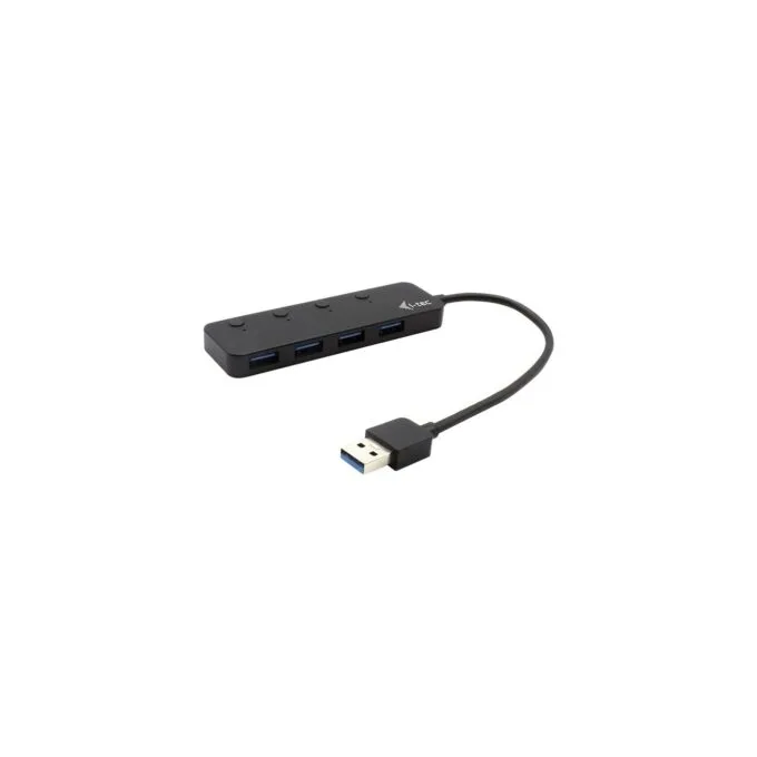 I-TEC USB 3.0 Metal Hub 4-Port - Aluminum, Bus-Powered USB-A Hub — image 1
