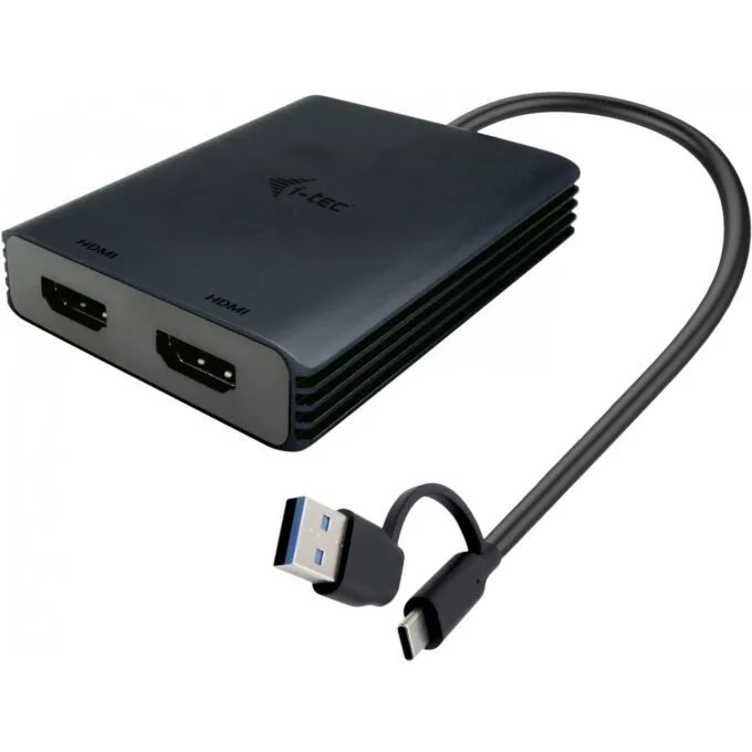 I-TEC USB-C 2x HDMI Adapter - Dual HDMI outputs — image 1
