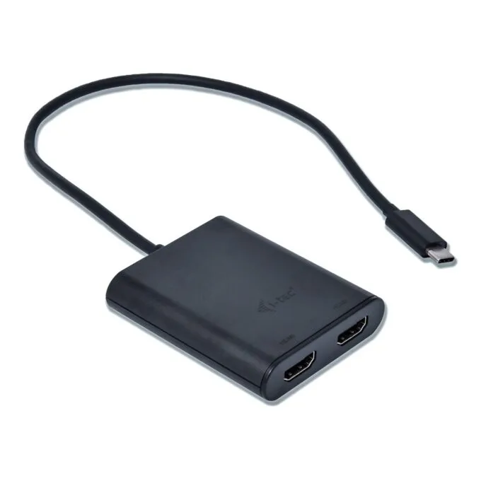 I-TEC USB-C 4K Dual HDMI Adapter - 4K60Hz on both ports, PD passthrough, Plug-and-play — image 2