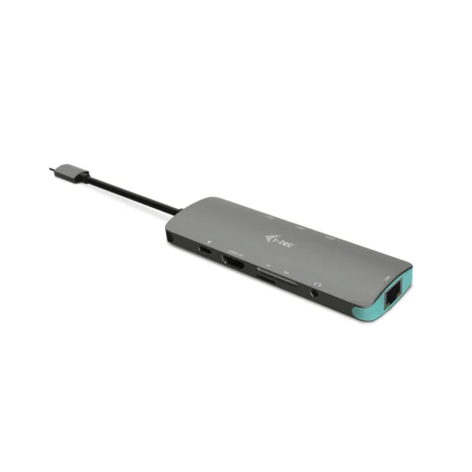 i-tec USB-C Docking Station - C31NANODOCKLANPD - 4K@60Hz, 100W PD, HDMI, Gigabit LAN, SD/microSD, 3x USB3.0 — image 1