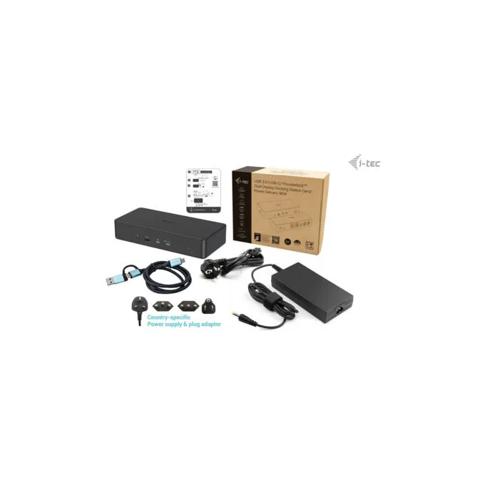 I-Tec USB-C Thunderbolt 3 Dual 4K Docking Station — image 5