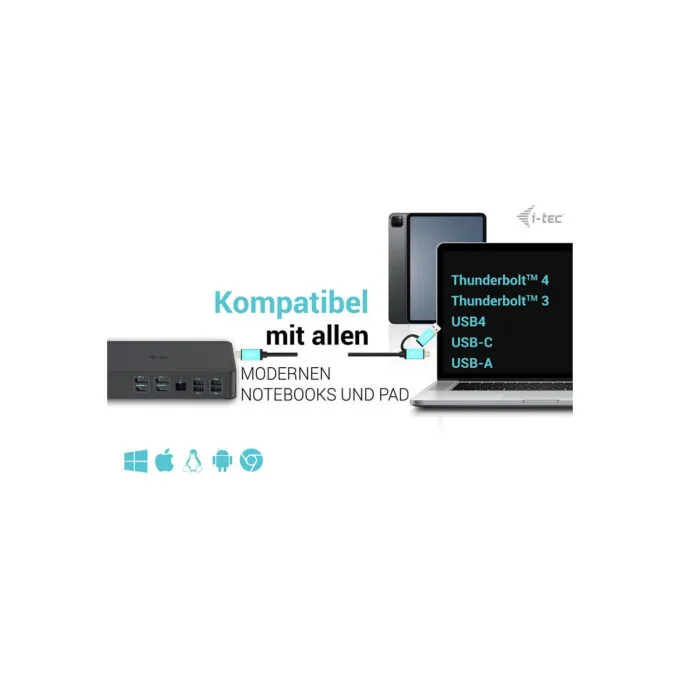I-Tec USB-C Thunderbolt 3 Dual 4K Docking Station — image 8