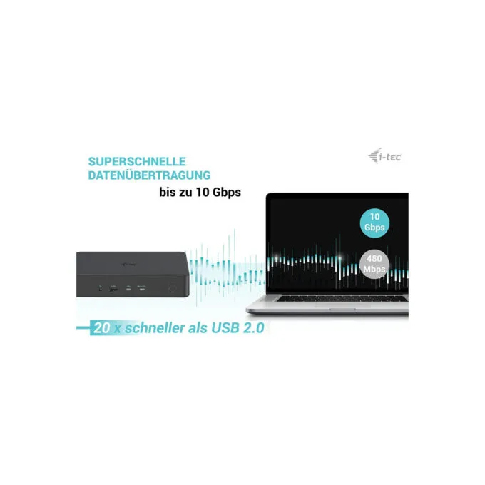 I-Tec USB-C Thunderbolt 3 Dual 4K Docking Station — image 10