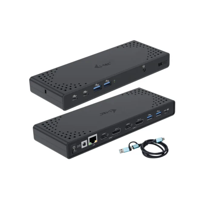 i-tec USB-C Thunderbolt Dock - Thunderbolt 4 & 3 Compatible - USB 3.0 Multiport Docking Station — image 1