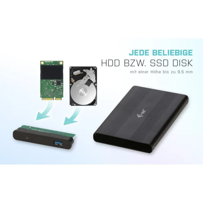 I-TEC USB External Case 2.5IN - 2.5in Drive Enclosure — image 3
