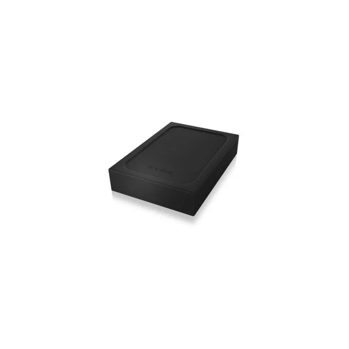 ICY BOX 2.5in SATA Enclosure to USB 3.0 Host with Write Protect - Aluminum + Silicone Protective Case — image 2