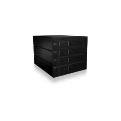 ICY BOX Backplane for 4x HDD in 3x 5.25" Bays with Lock and Fan