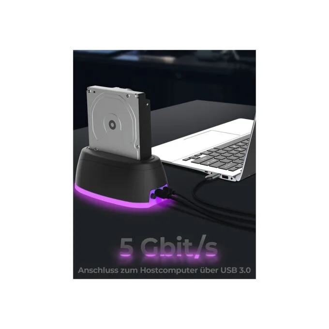 ICY BOX Docking Station for 2.5' & 3.5' SATA Drives - USB 3.0 — image 2