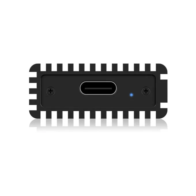 ICY BOX External USB-C 3.1 NVMe M.2 Enclosure - IB-1816M-C31 - Aluminium, Black — image 10
