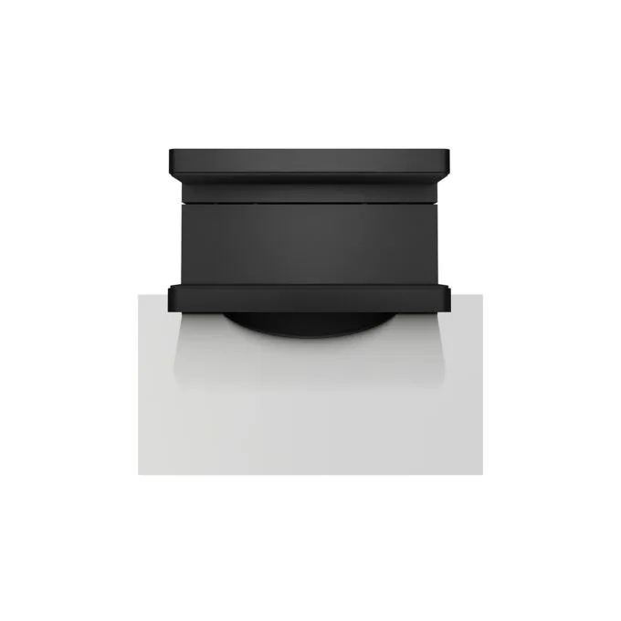 ICY BOX HUB & Power Strip Desk Mount - Black - Desk-mount hub and power strip for tidy workstation — image 2
