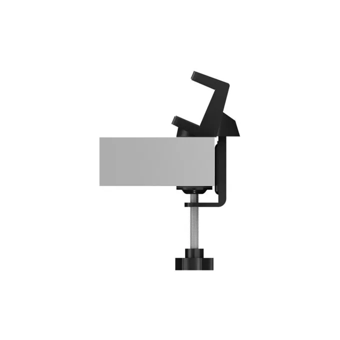 ICY BOX HUB & Power Strip Desk Mount - Black - Desk-mount hub and power strip for tidy workstation — image 3