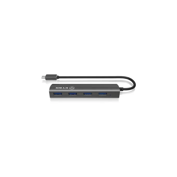 ICY BOX IB-AC6405-C USB-C HUB 4-Port - IB-AC6405-C - USB-C Hub with 4x USB 3.0 Ports — image 4