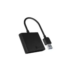 ICY BOX IB-CR301-U3 USB 3.0 SD MicroSD CF Kartenleser - IB-CR301-U3 - Black, 3-slot, 2 GB max