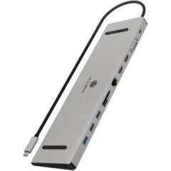 ICY BOX IB-DK2106a-CPD - USB-C Docking Station - 11-in-1, 100W PD