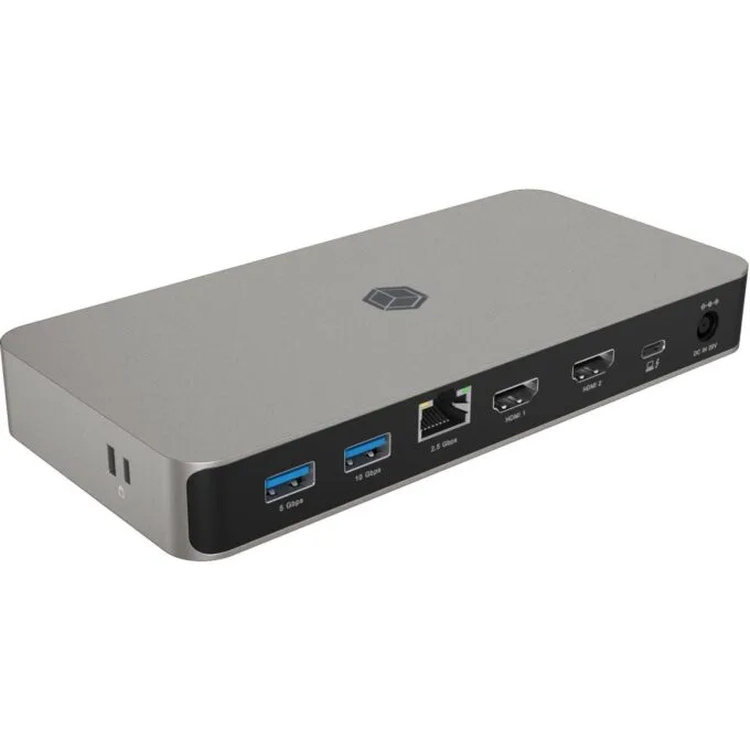 ICY BOX IB-DK2880-C41 USB4 10-in-1 PD 100W Docking Station - 2x HDMI — image 5